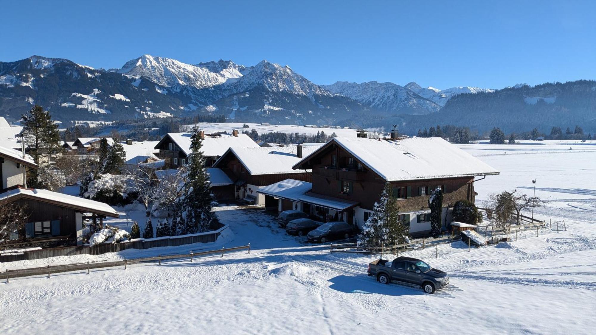 Ferienwohnung Alpenglueck In Bolsterlang Sommerbergbahn Kostenlos Kültér fotó